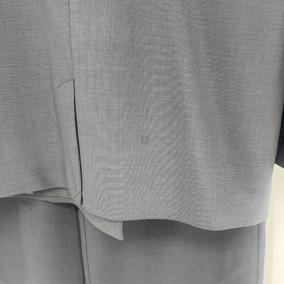 NWT Rita Ora x Primark Gray Wide Leg Pant Suit Women's Medium - Picture 5 of 8